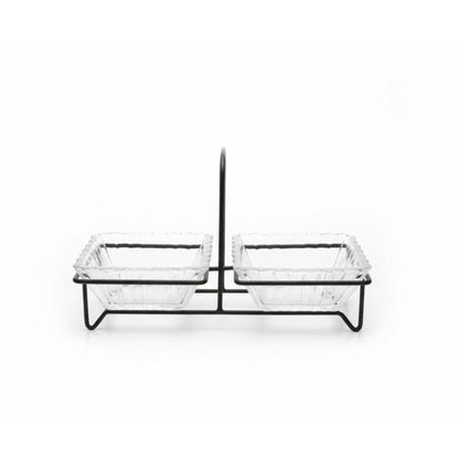 Danny Home 2pc Glass Serving Bowl