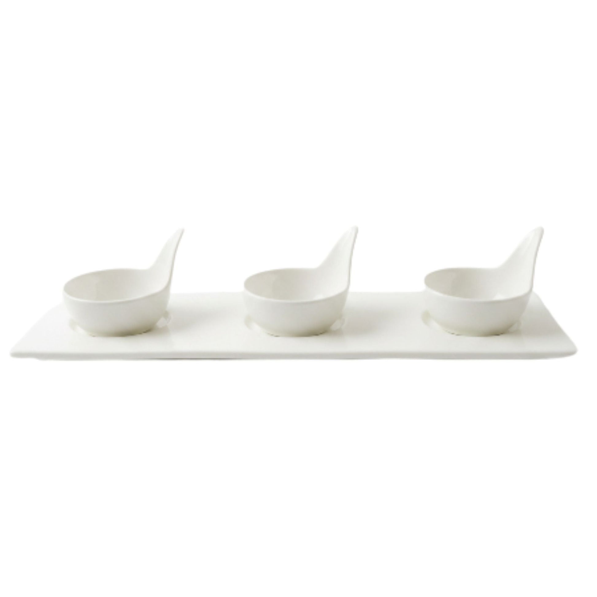 Danny Home 3pc Caviar Bowls On Tray