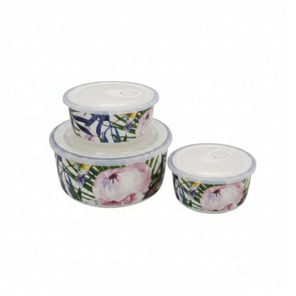 Danny Home 3pc Ceramic Food Storage