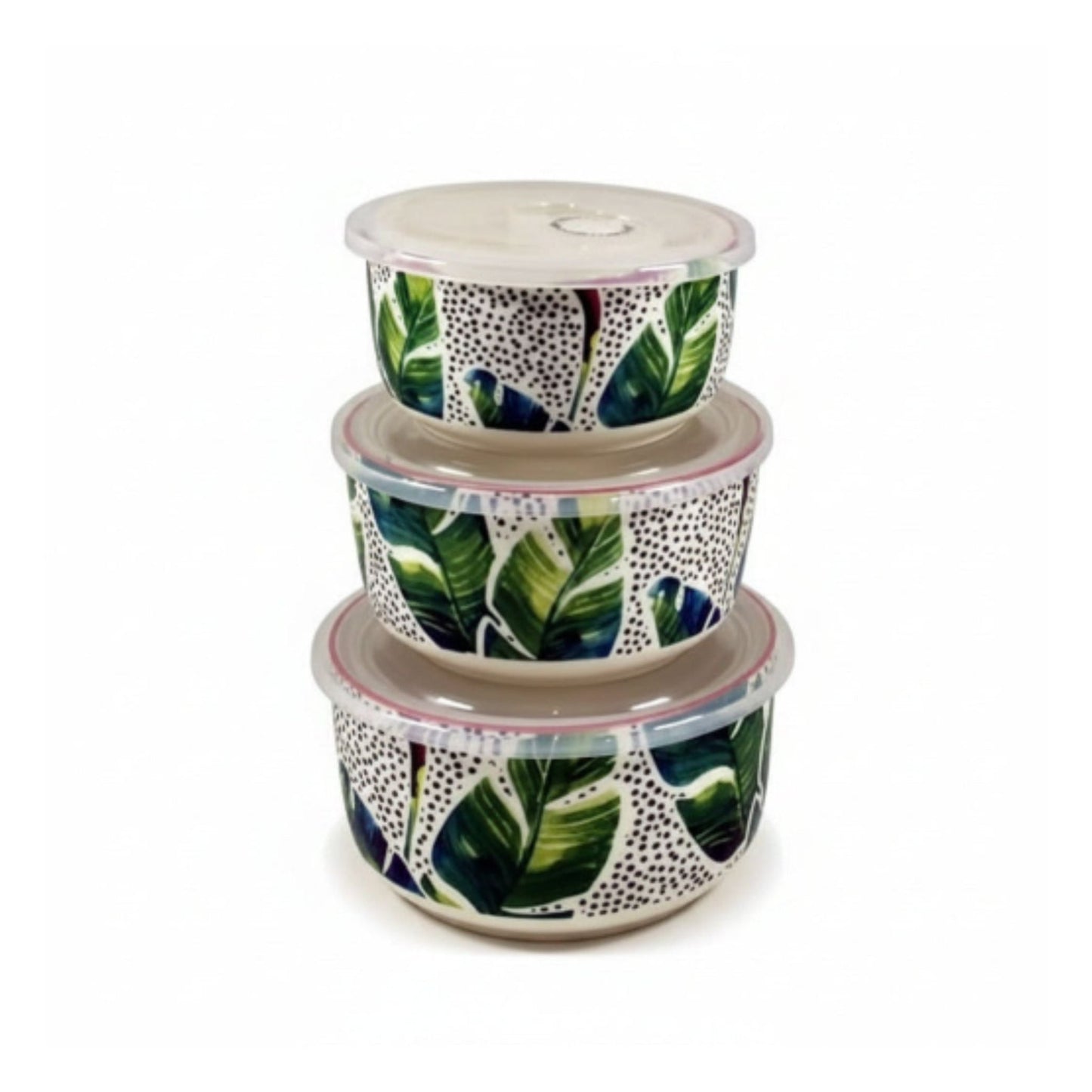 Danny Home 3pc Ceramic Food Storage