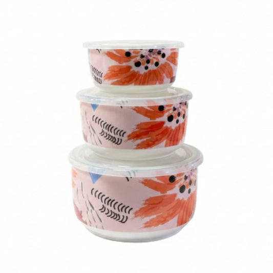 Danny Home 3pc Ceramic Food Storage