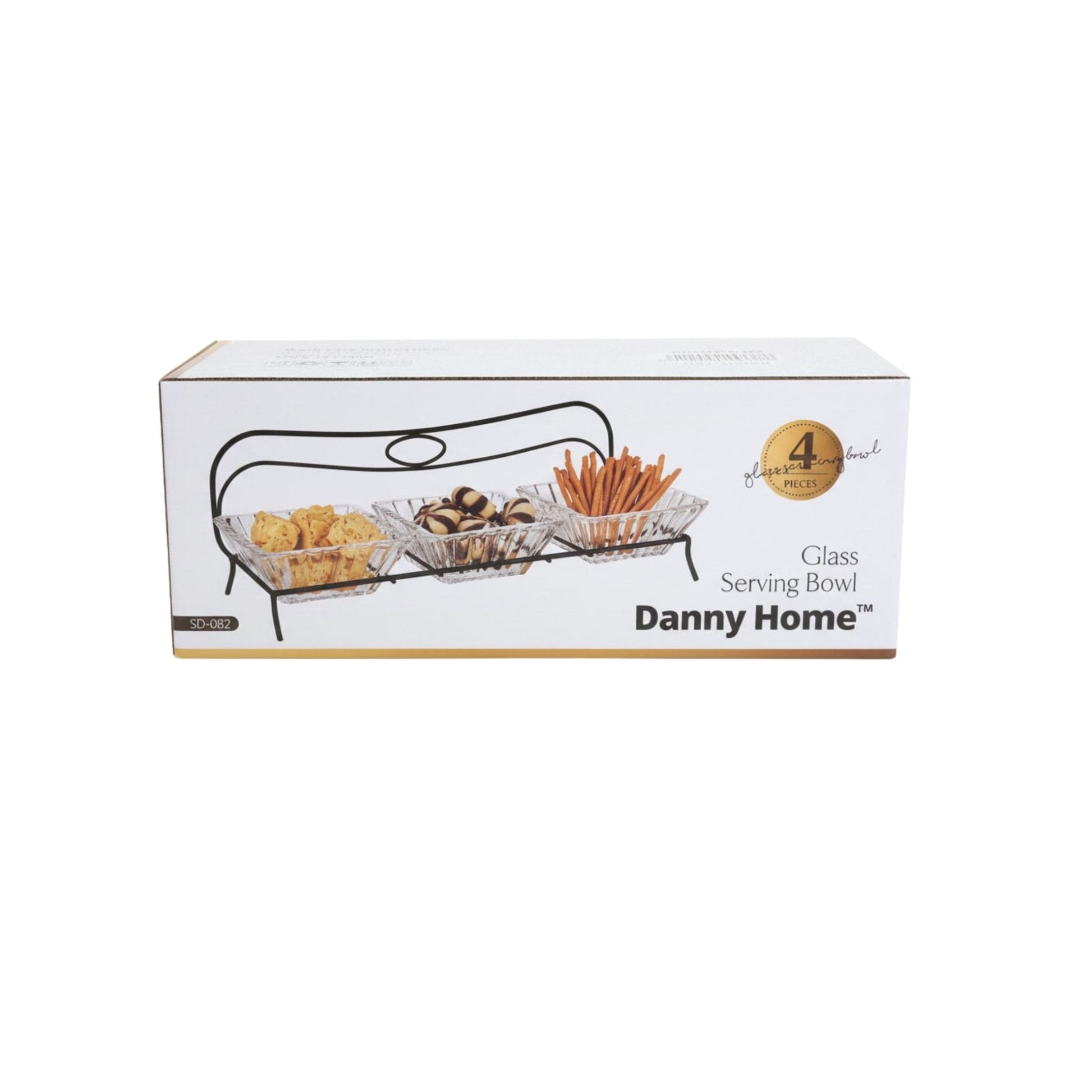 Danny Home 3pc Glass Bowl Set (straight)