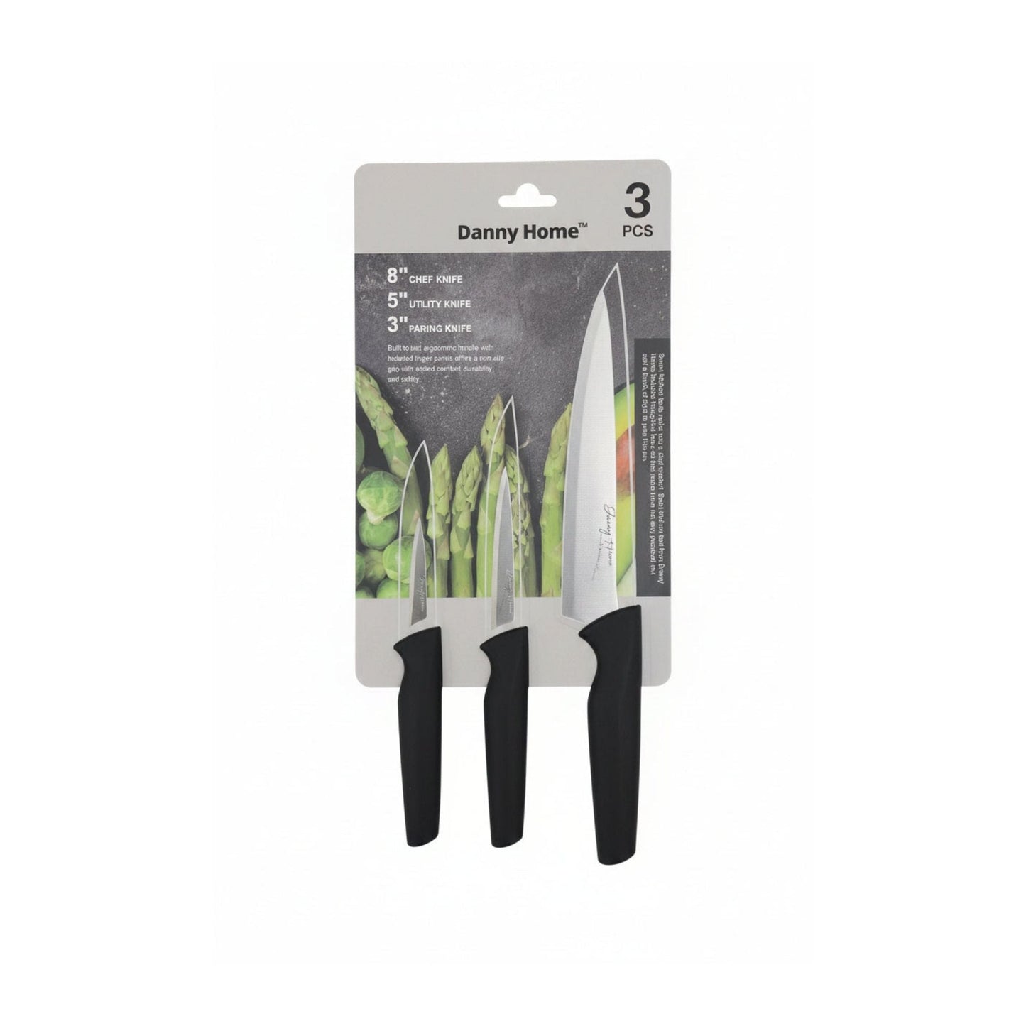 Danny Home 3pc Knife Set