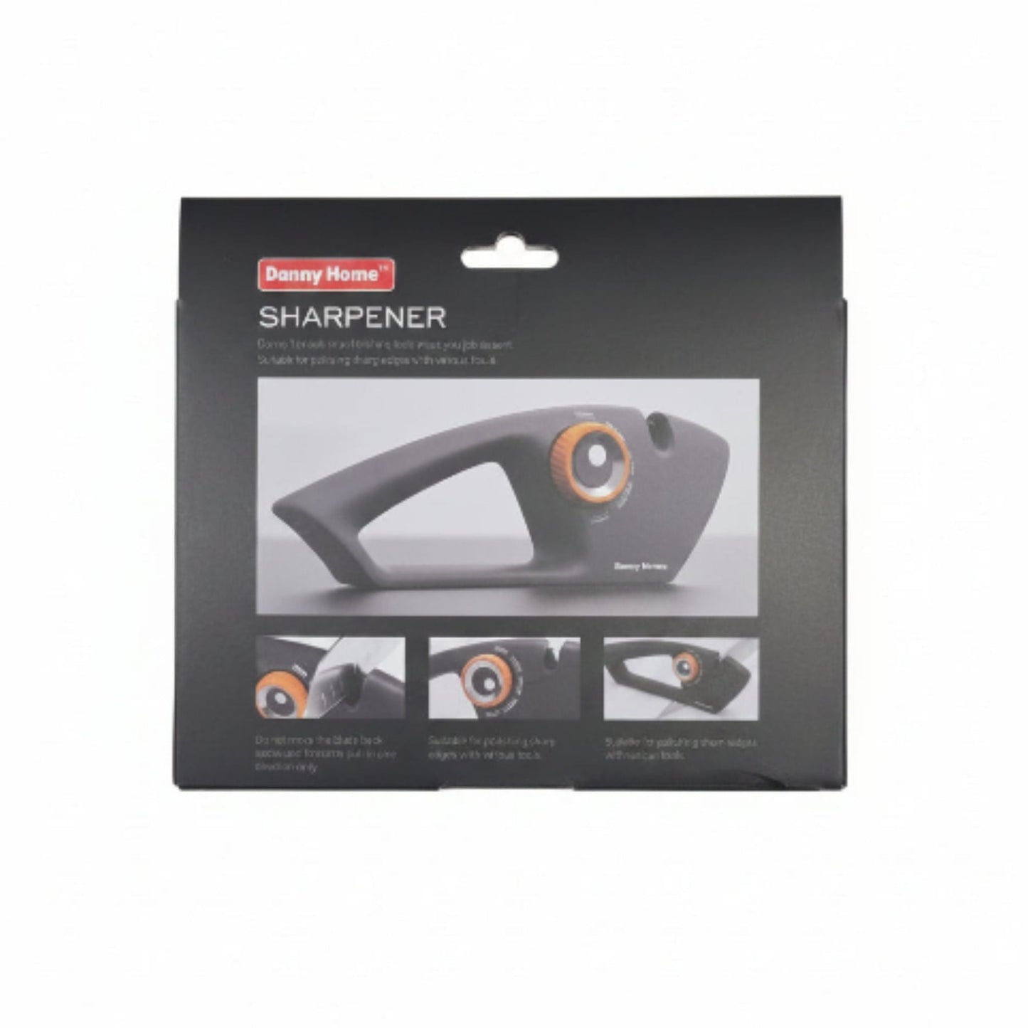 Danny Home 5 In 1 Knife Sharpener - Black