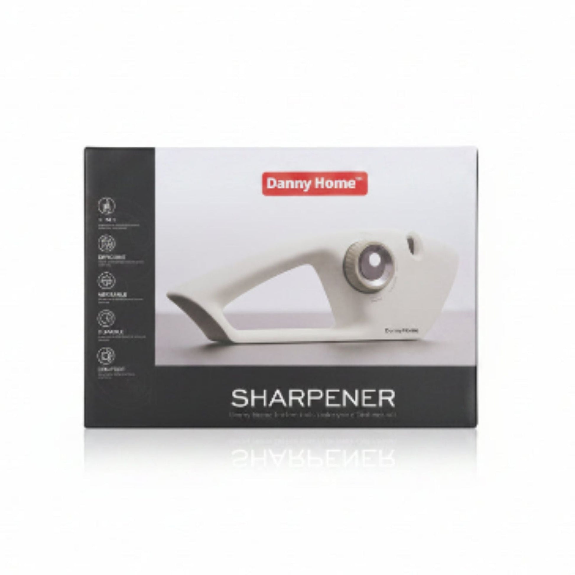 Danny Home 5 In 1 Knife Sharpener - White