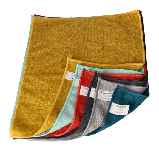 Danny Home 6pc Microfibre Cloths