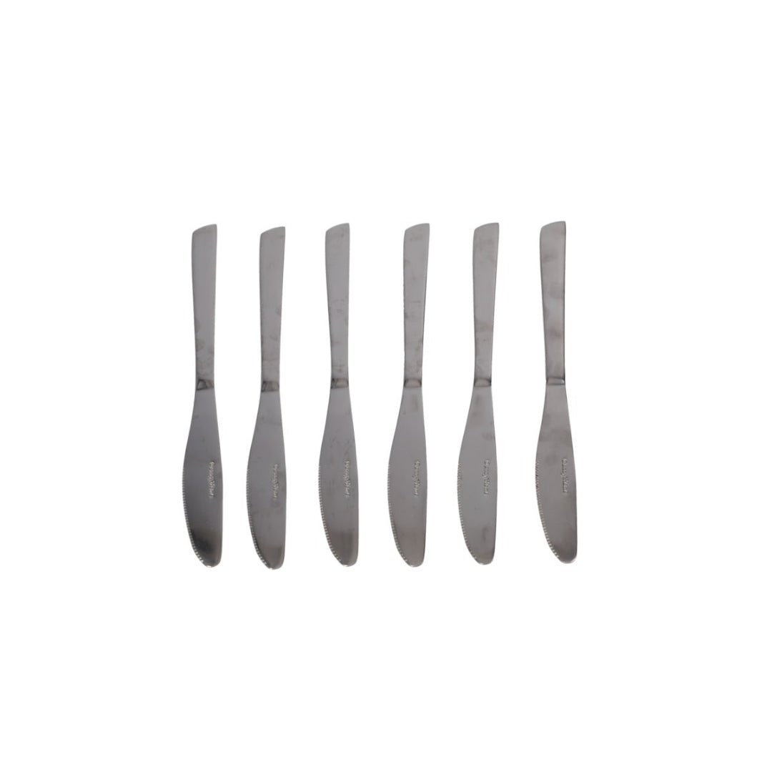 Danny Home 6pc Stainless Steel Butter Knives