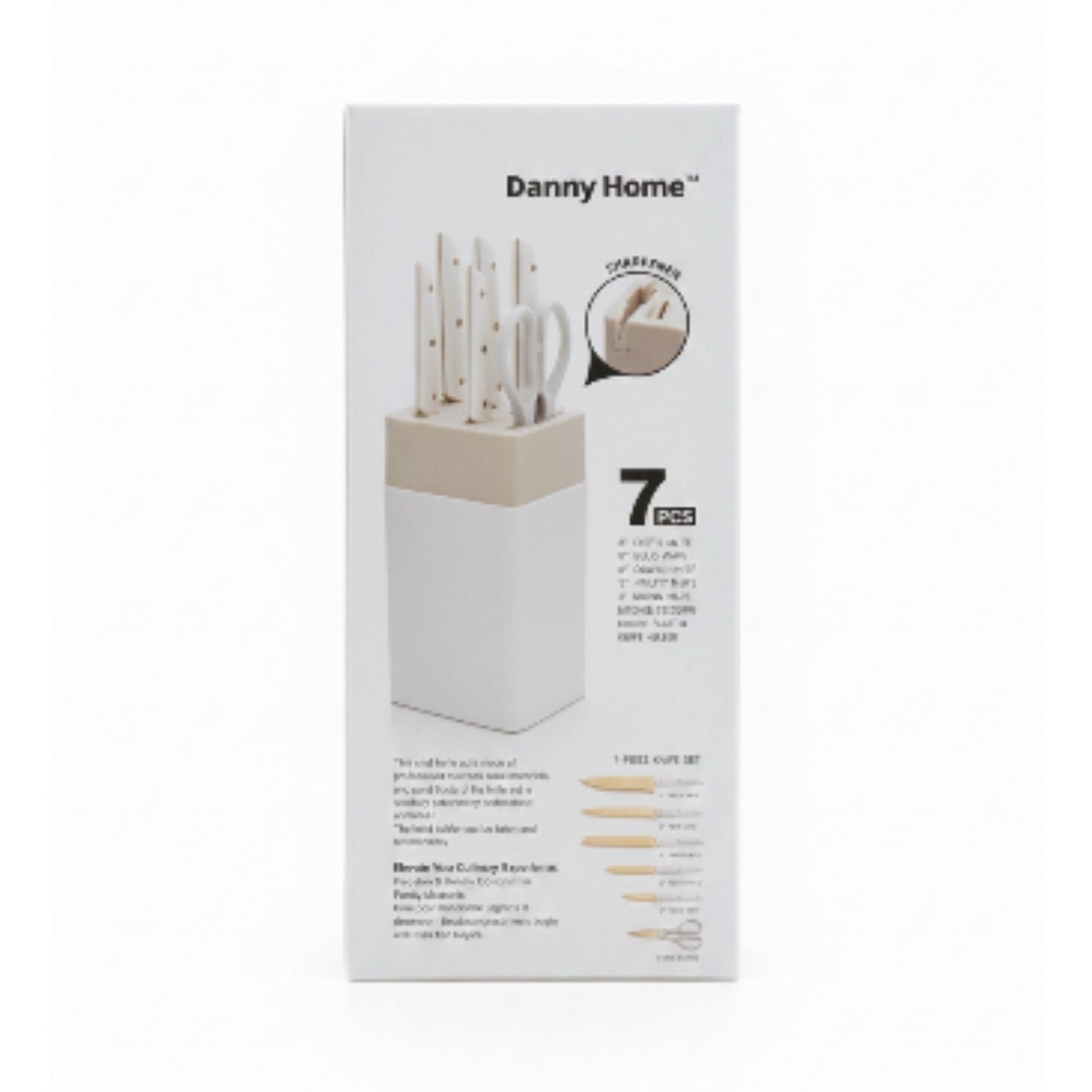 Danny Home 7pc Kitchen Knife Set