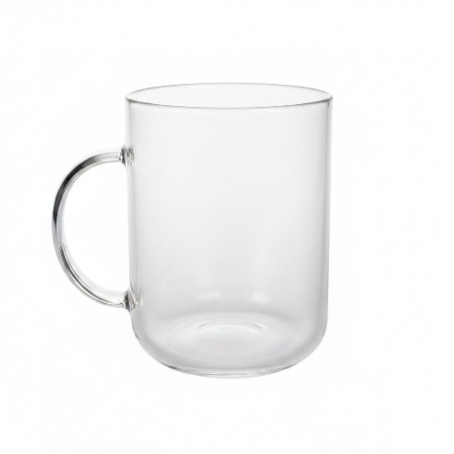 Danny home Borosilicate Clear Mug - 500ml On White Background