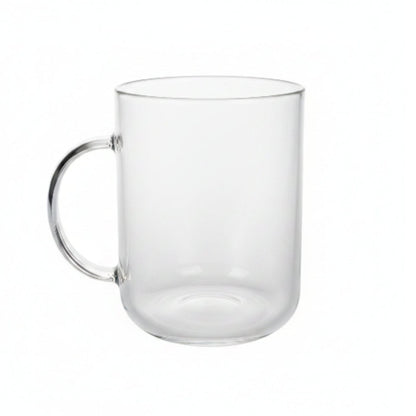 Danny home Borosilicate Clear Mug - 500ml On White Background