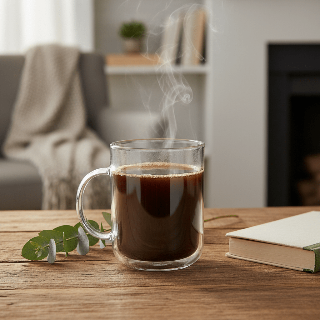 Danny home Borosilicate Clear Mug - 500ml Lifestyle