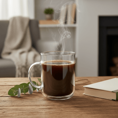 Danny home Borosilicate Clear Mug - 500ml Lifestyle