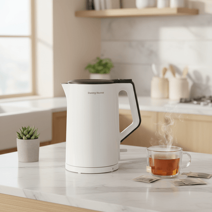 Danny Home Electric Kettle 1.5L - White