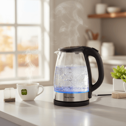 Danny Home Glass Electric Kettle 1.7L