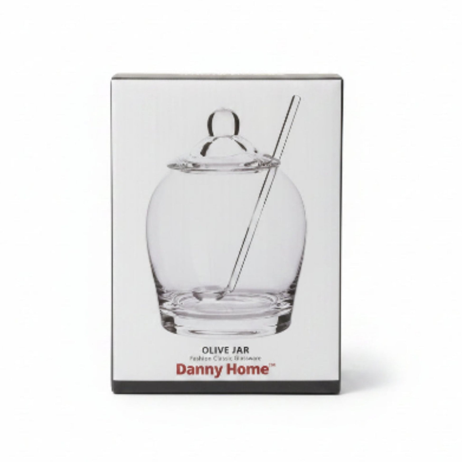 Danny Home Glass Olive Jar