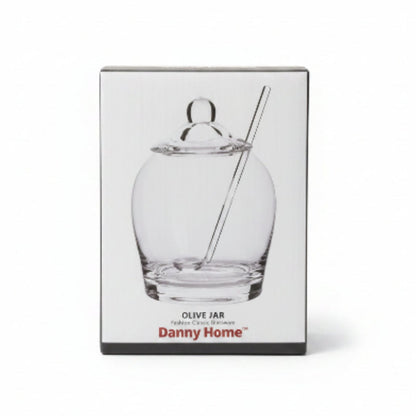 Danny Home Glass Olive Jar