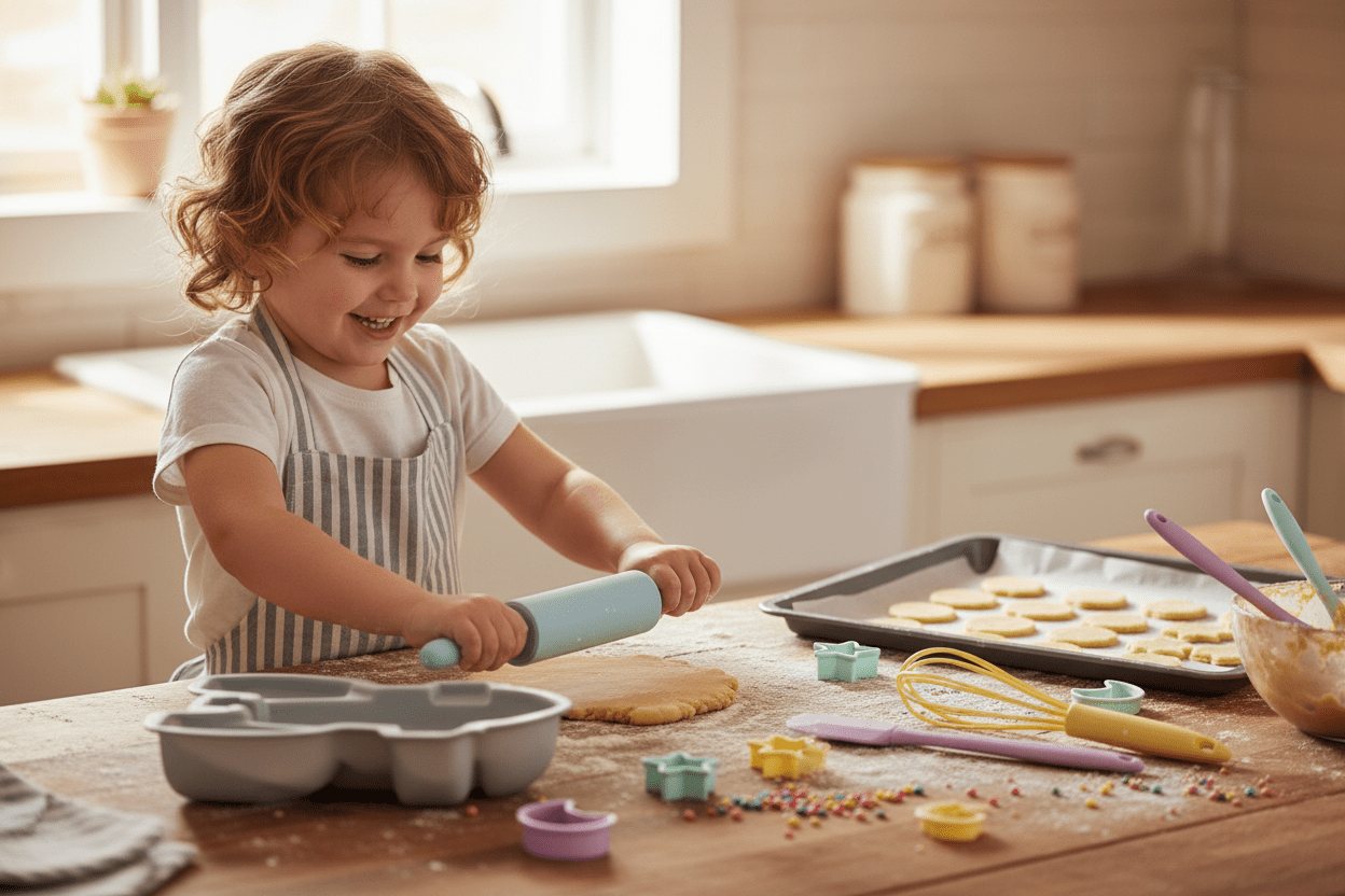 Danny Home Kids Baking Set - Rocket