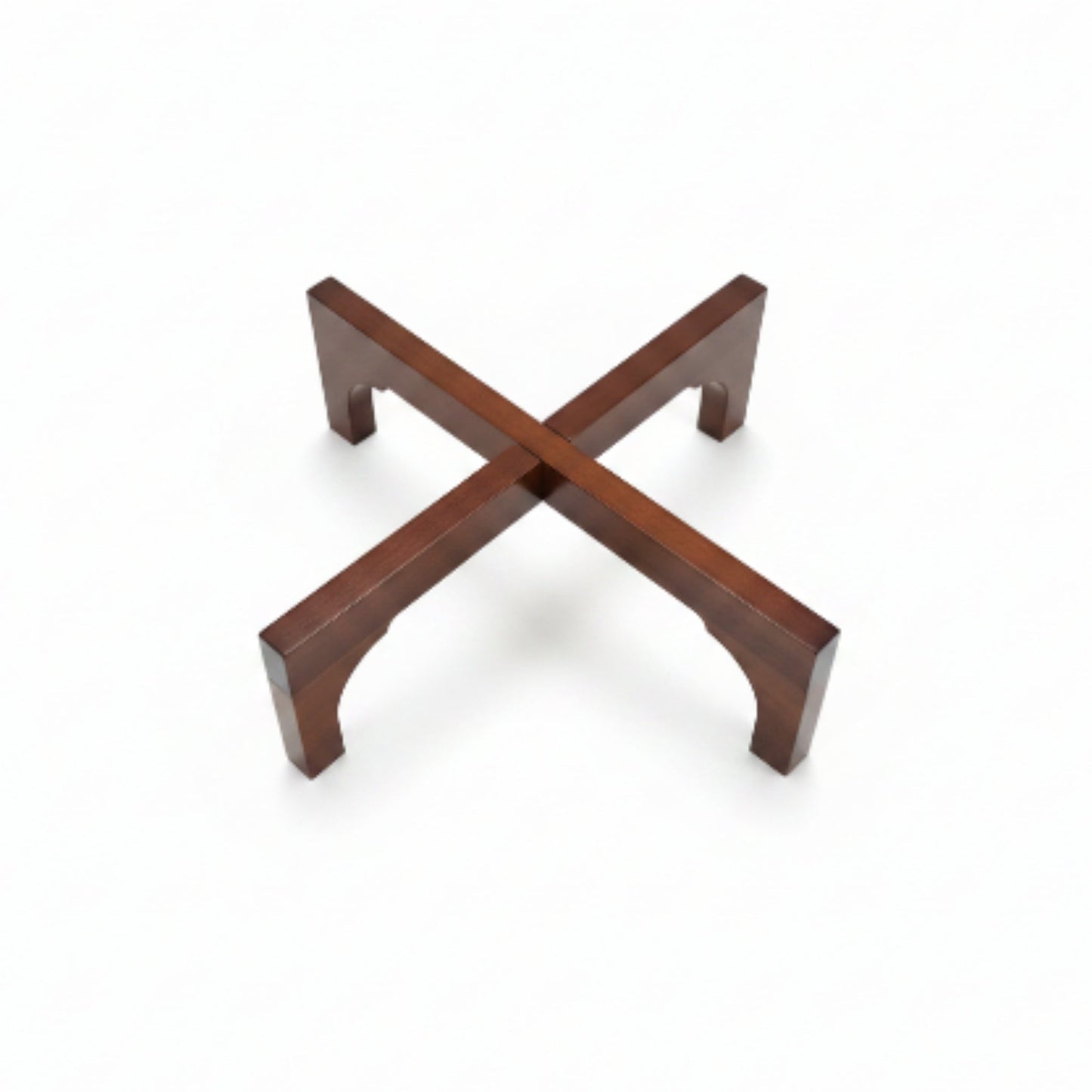 2.7L Danny Home Salad Bowl with Wooden Stand – Elegant Serving Bowl Set On White Background