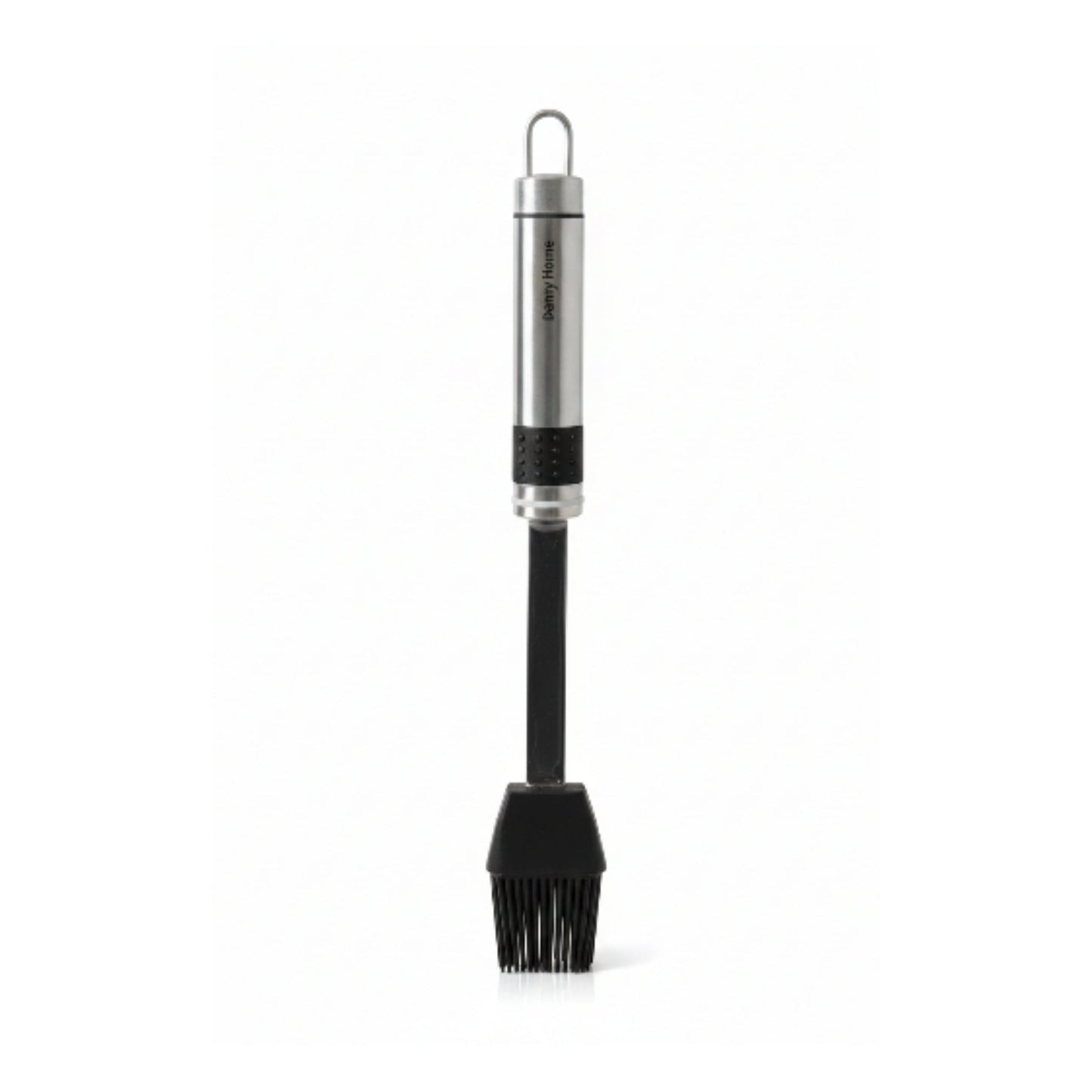 Danny Home Silicone Basting Brush with Stainless Steel Handle - Black