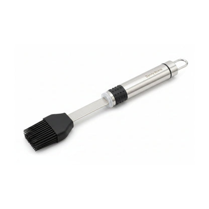 Danny Home Silicone Basting Brush with Stainless Steel Handle - Black