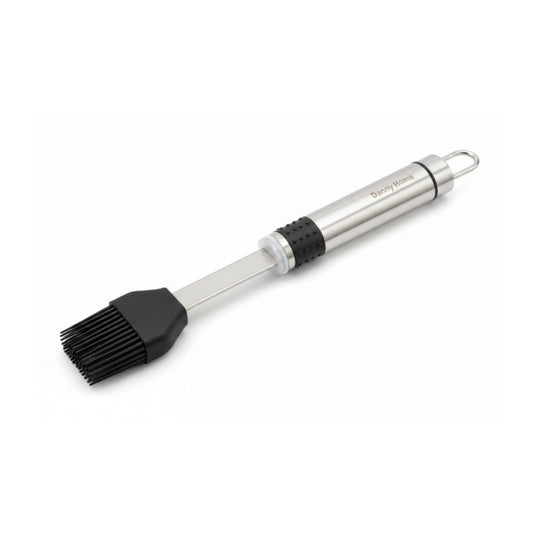 Danny Home Silicone Basting Brush with Stainless Steel Handle - Black