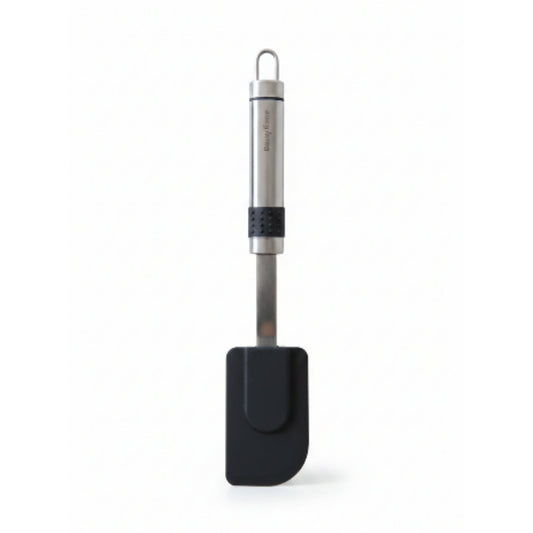 Danny Home Silicone Spatula with Stainless Steel Handle Heat-Resistant Kitchen Turner - Black