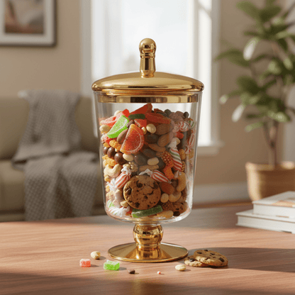 Danny Home Tall Jar With Lid 24x9cm Lifestyle