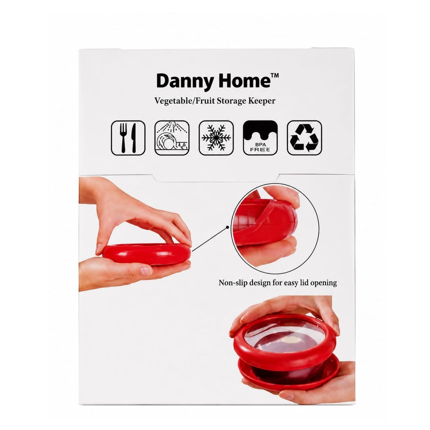 Danny Home Vegetable/Fruit Storage Keeper - Avocado