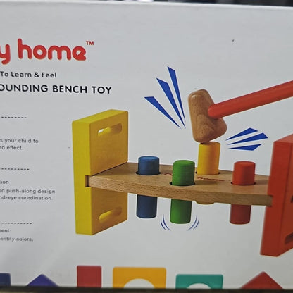 Danny Home Wooden 4 Slot Pounding Toy