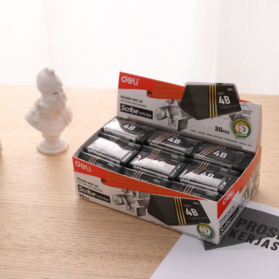 Deli Black Eraser