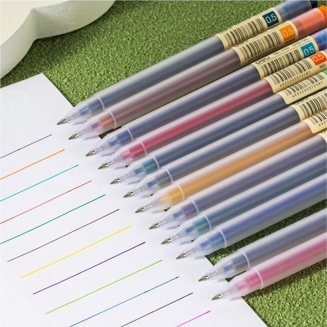 Deli Delight 12pc Gel Pen 0.5mm