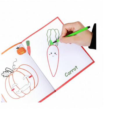 Deli Large Picture Colouring Book 24pages