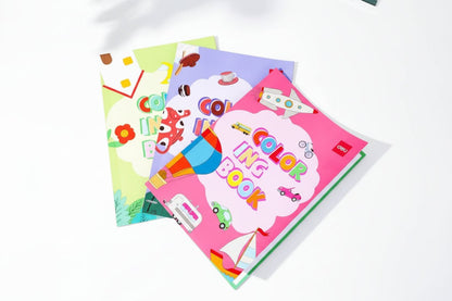 Deli Large Picture Colouring Book 24pages