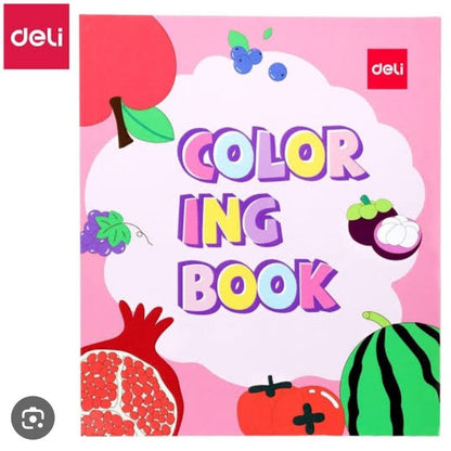 Deli Large Picture Colouring Book 24pages