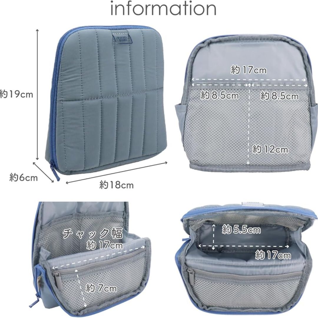 Deli Quilted Stand Pouch