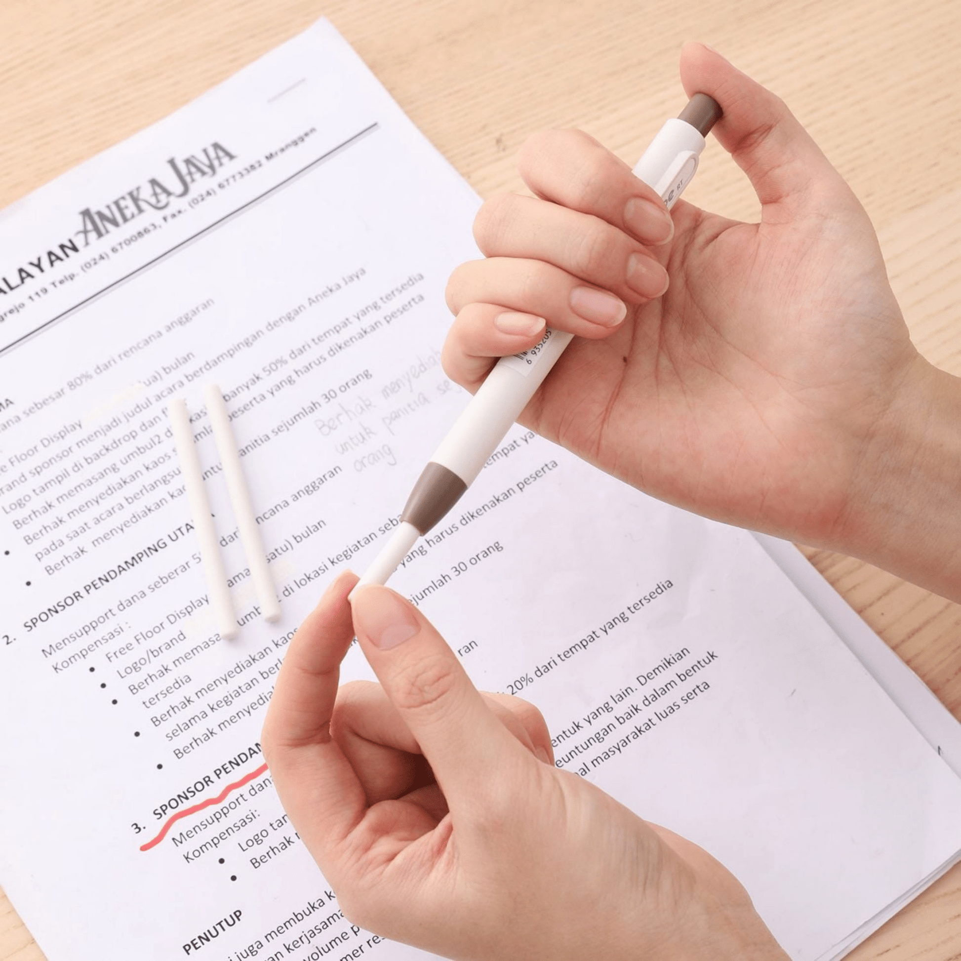 Deli Retractable Eraser