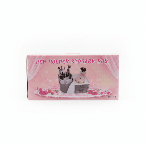 Desk Organizer With Rotating Pen Holder