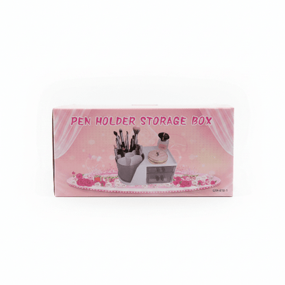 Desk Organizer With Rotating Pen Holder