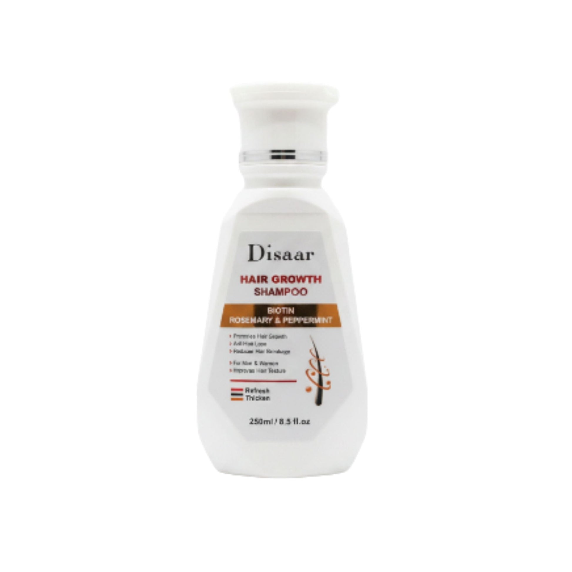 Disaar Hair Growth Shampoo - Biotin, Rosemary & Peppermint - 250ml