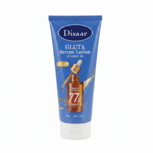 Disaar Serum Lotion - Gluta & Vitamin B5 - Contains 77 x Vitamin E - 200ml