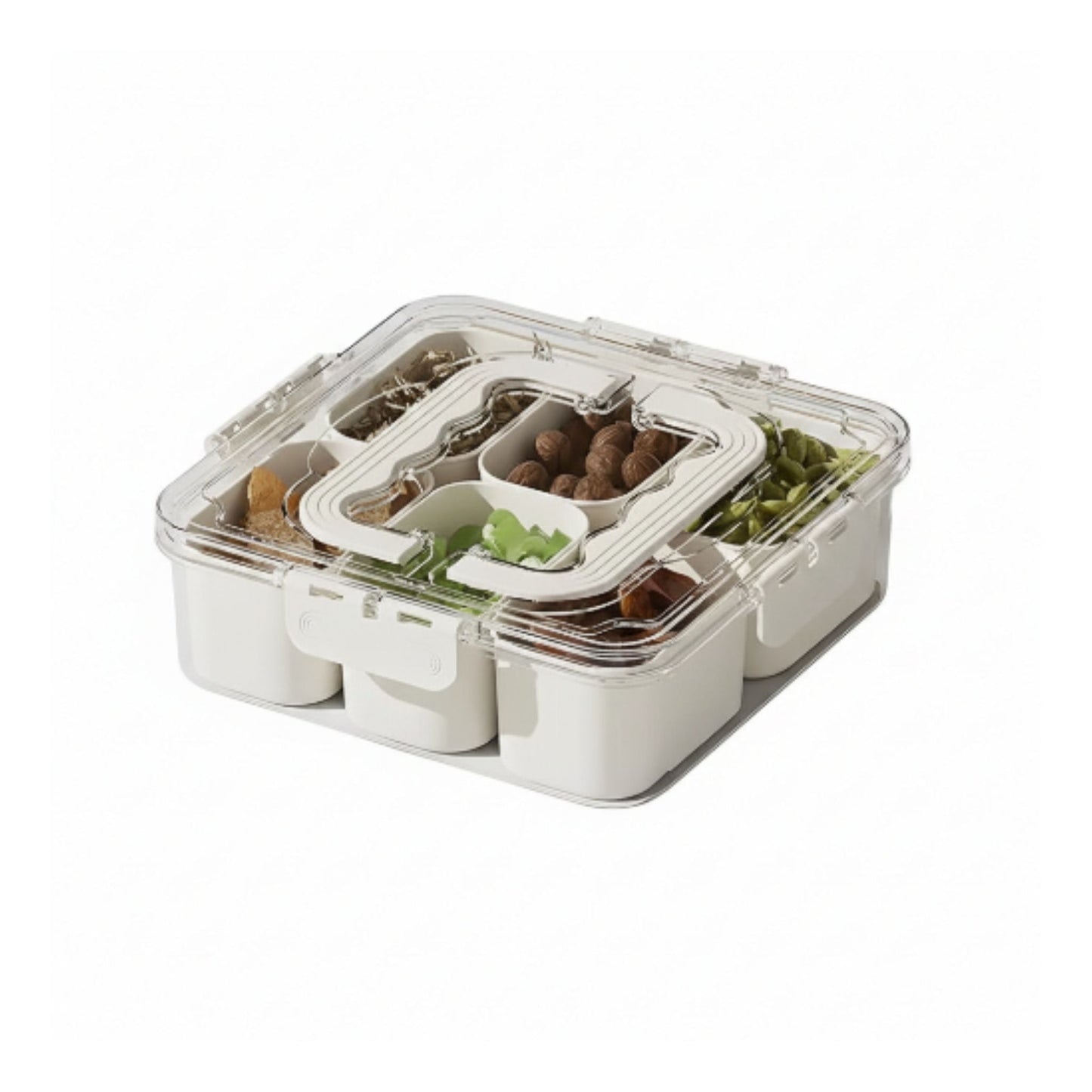 Divided Storage Boxes with Lid
