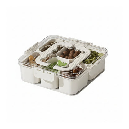 Divided Storage Boxes with Lid