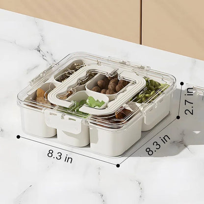 Divided Storage Boxes with Lid