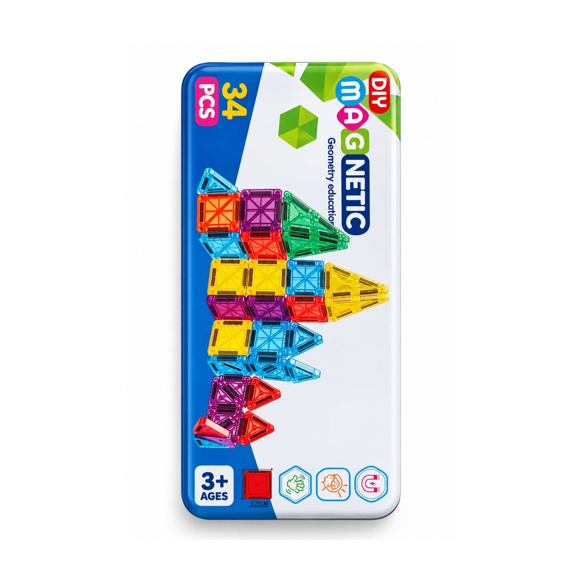 DIY Magnetic Building Blocks – Creative Construction & STEM Learning Toy