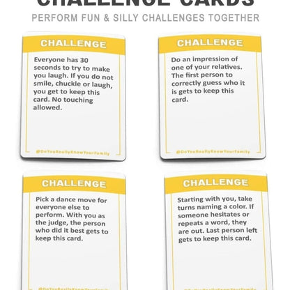 Do You Really Know Your Family Game