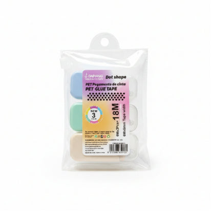 Dot Adhesive Tape Roller | Double-Sided Glue Tape for Crafts & School