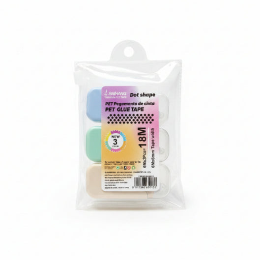 Dot Adhesive Tape Roller | Double-Sided Glue Tape for Crafts & School
