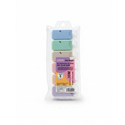 Dot Adhesive Tape Roller | Double-Sided Glue Tape for Crafts & School