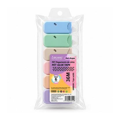 Dot Adhesive Tape Roller – Double-Sided Glue Tape For Crafts & School – Easy Roll-On Application
