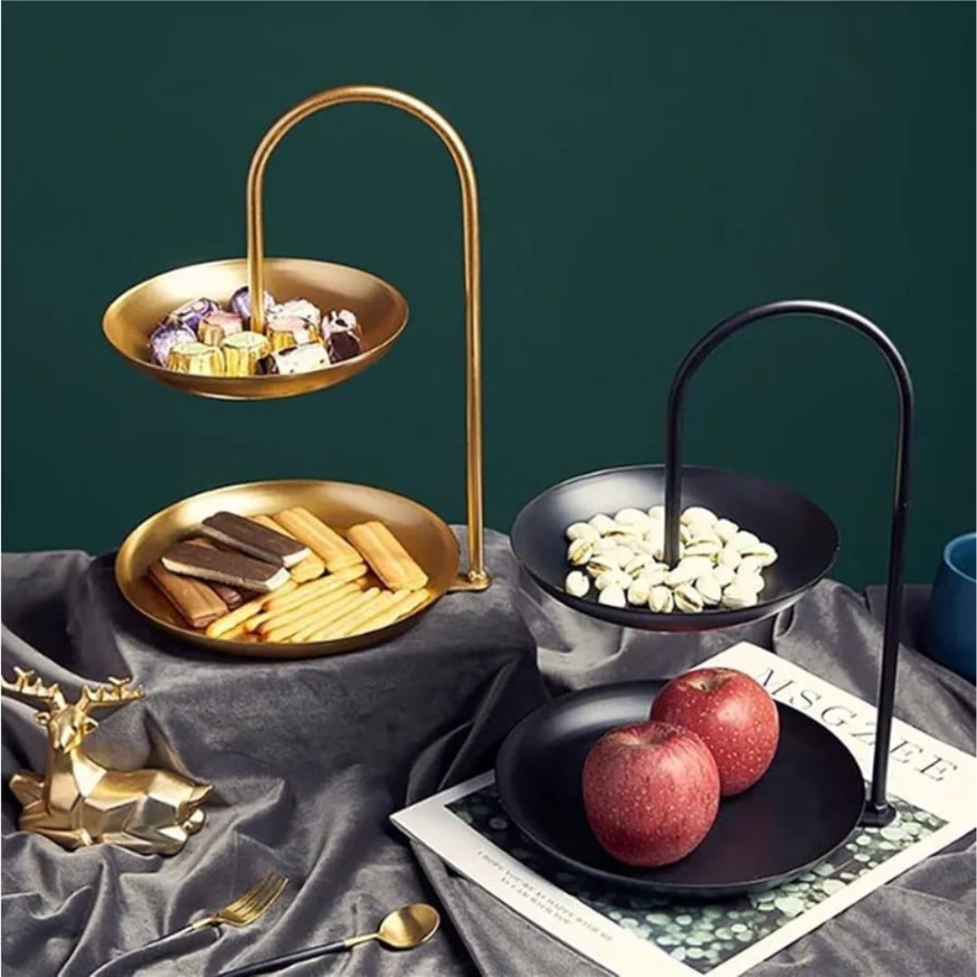 Double Layer Food Stand